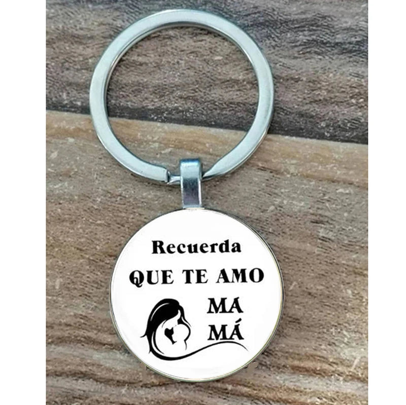 Spanish Father's Day Keychain for Dad
