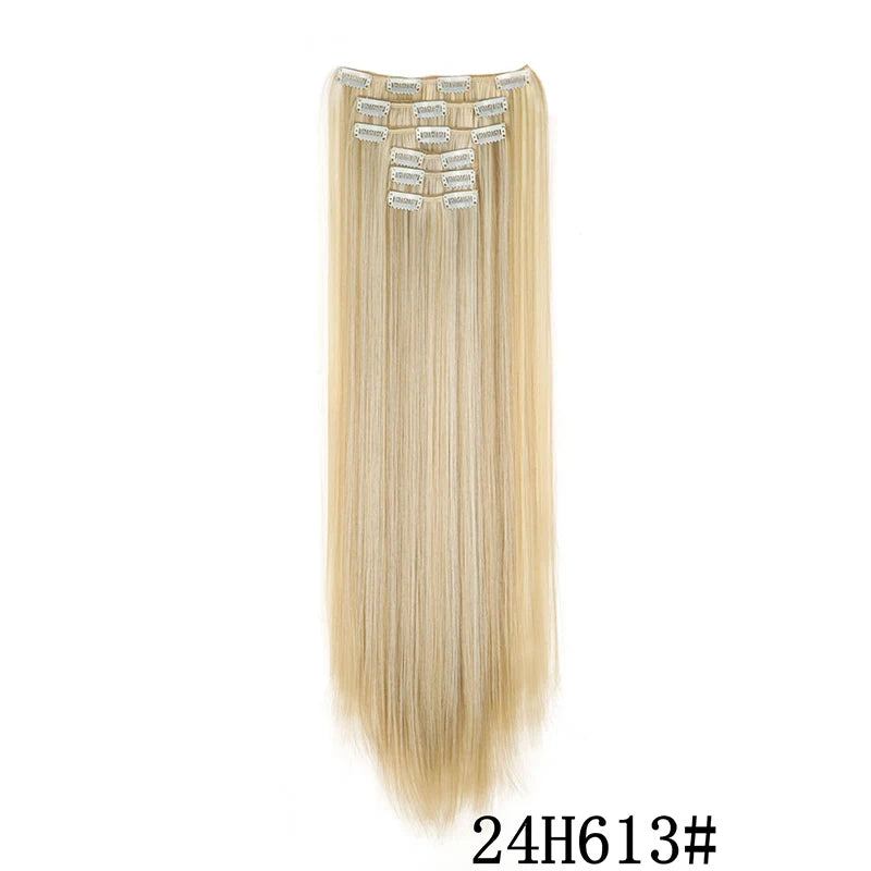 Clip-In Synthetic Hair Extensions