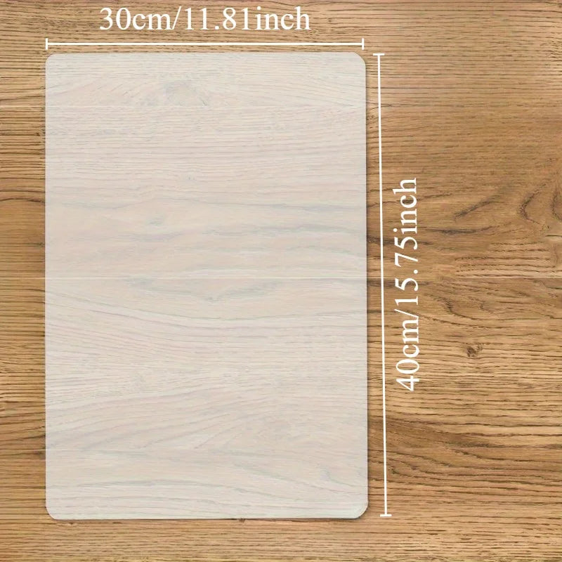 Clear Silicone Craft Mat – Non-Stick Work Surface for Resin, Paint, and Clay