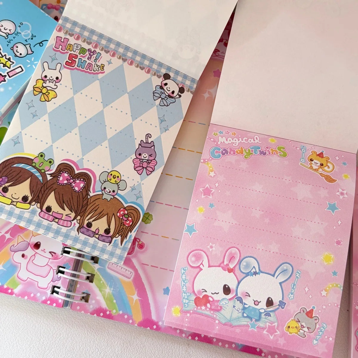Vintage Japanese Showa Style Memo Pads – 70 Sheets Each