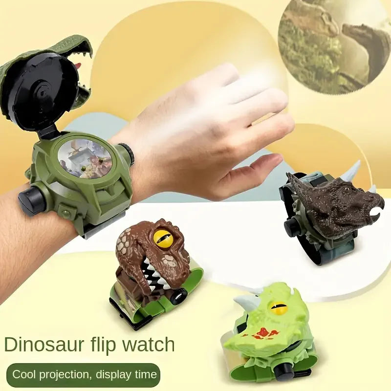 Dinosaur Projection Watch with 24 Light-Up Patterns