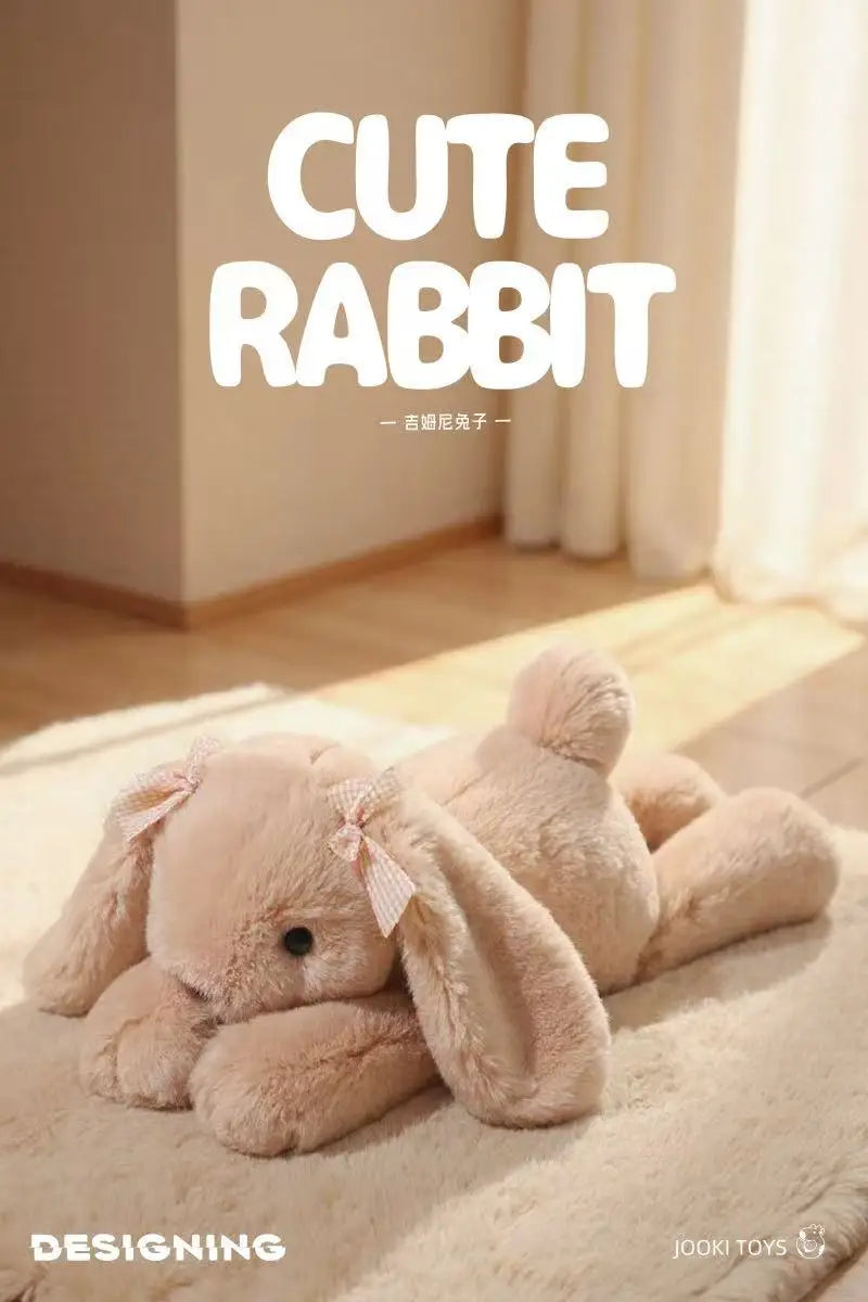 Adorable Shy Rabbit Plush Doll – Soft Cuddly Stuffed Animal