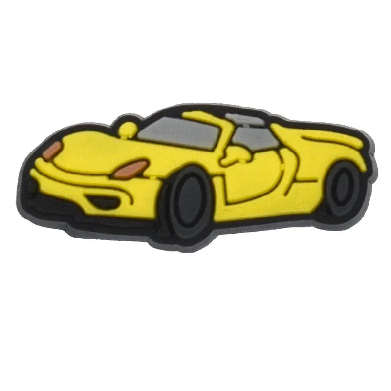 Sports Car Shoe Charms for Crocs