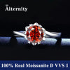 Adjustable Moissanite Ring with Tension Setting