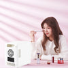 Compact LED Makeup Fridge with Mirror