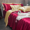 Housse de Couette en Satin de Soie Premium