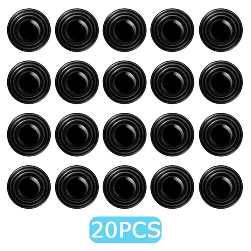 Universal Silicone Car Door Anti-Shock Bumpers & Noise Dampeners