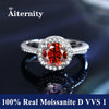 Adjustable Moissanite Ring with Tension Setting
