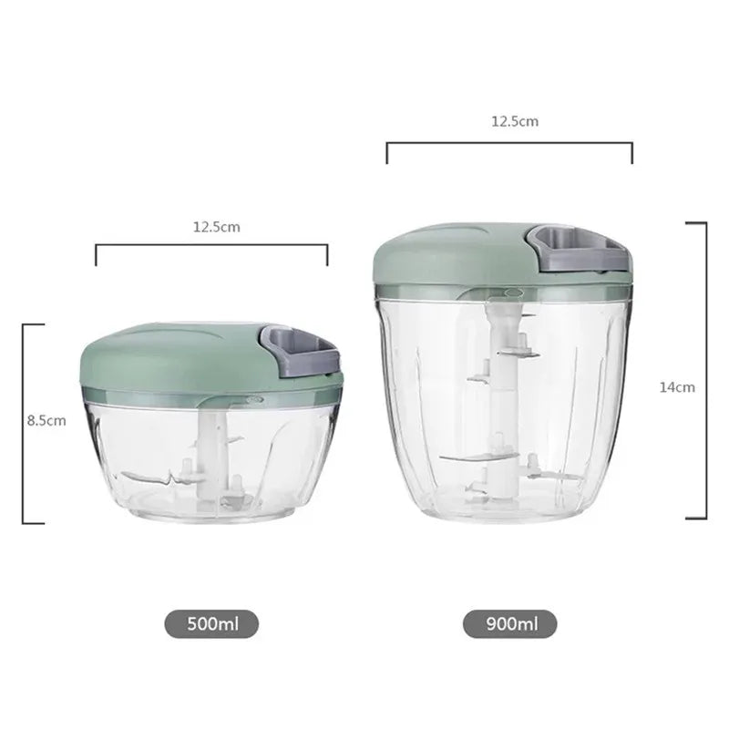 Manual Garlic Chopper & Vegetable Mincer