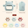 Bear Silicone Teether for Babies – BPA-Free, Soft & Safe
