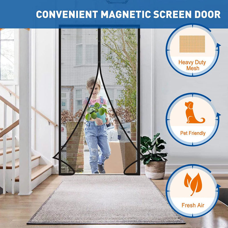 Magnetic Mosquito Door Screen Curtain