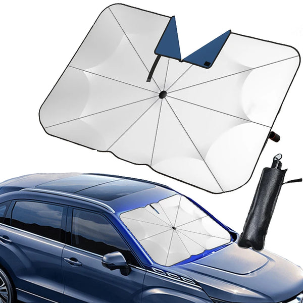 Aufrollbarer Auto-Sonnenschirm für die Windschutzscheibe
