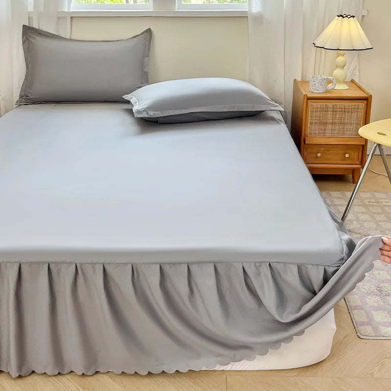 Microfiber Bed Skirt with 35cm Drop