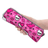Monster High Pink Pattern Pencil Case
