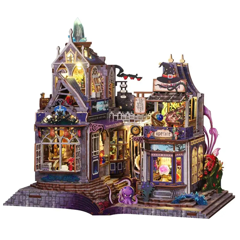 Wooden Miniature House Kit – The Gate of Secret Realm