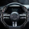 Carbon Fiber Texture Steering Wheel Cover - Anti-Slip & Comfortable Grip