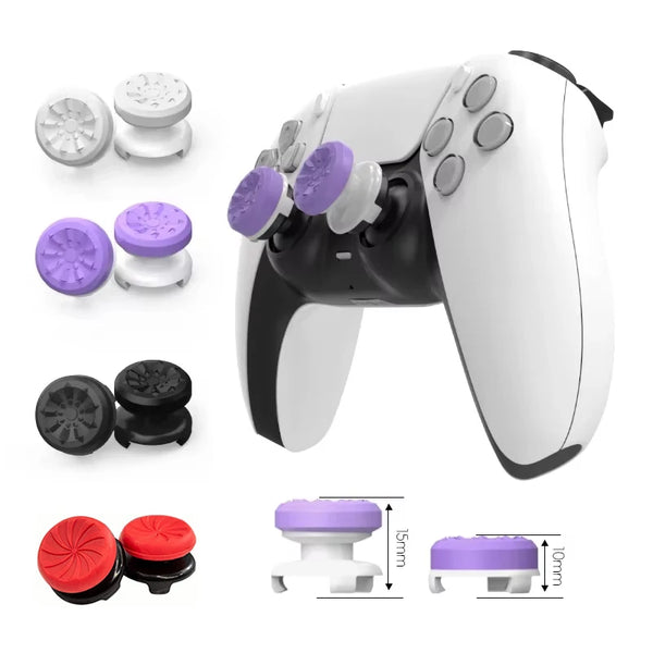 Silicone Thumb Grip Covers for PS4 & PS5 Controllers