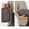 Men's PU Leather Casual Crossbody Clutch Bag