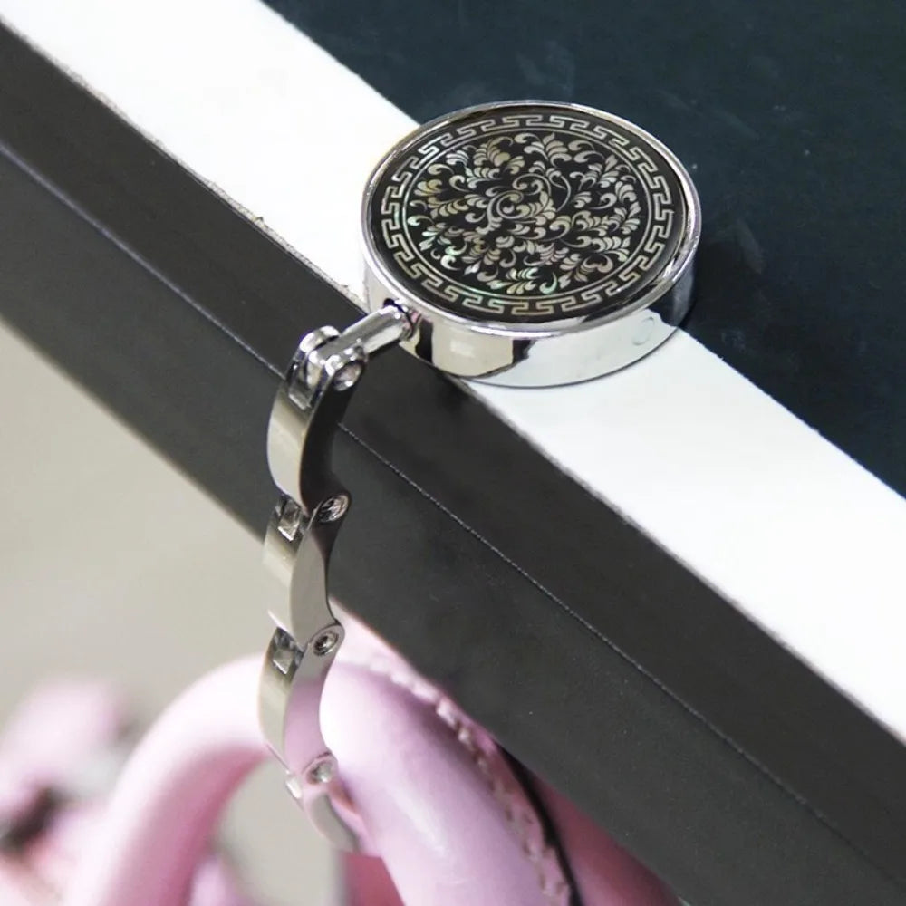 Folding Butterfly Pattern Purse Hook for Bags