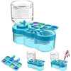 4-in-1 Paint Brush Cleaner and Holder with Palette