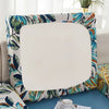 Waterproof Stretch Outdoor Sofa Cover with Tropical Leaf Print