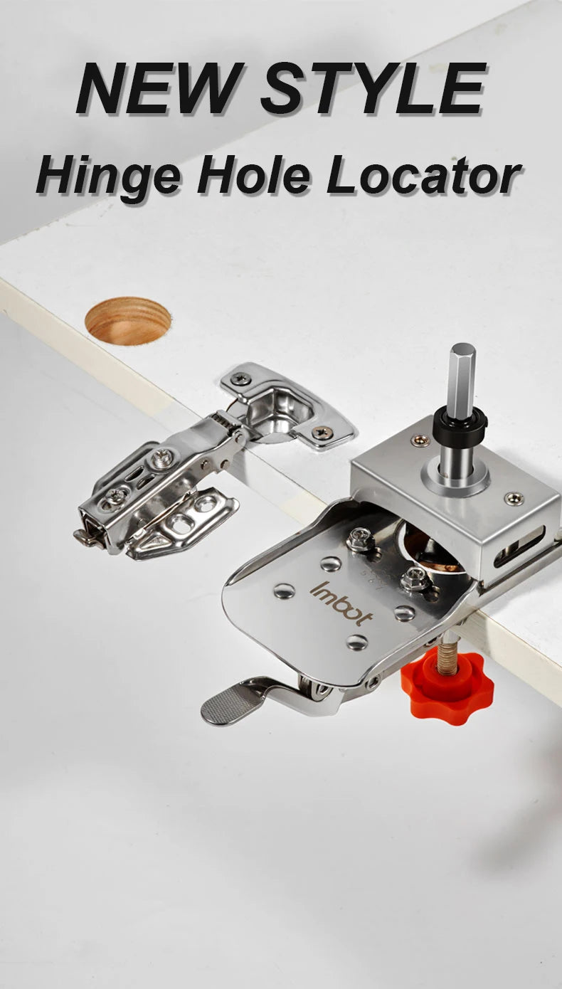 Cabinet Door Hinge Hole Drilling Jig