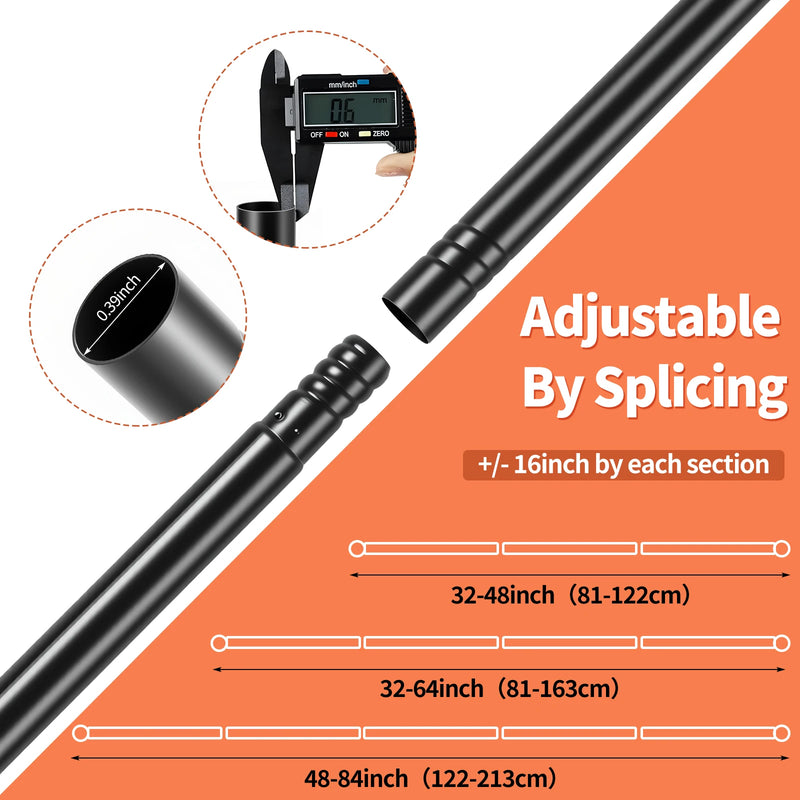 No-Drill Adhesive Curtain Rods