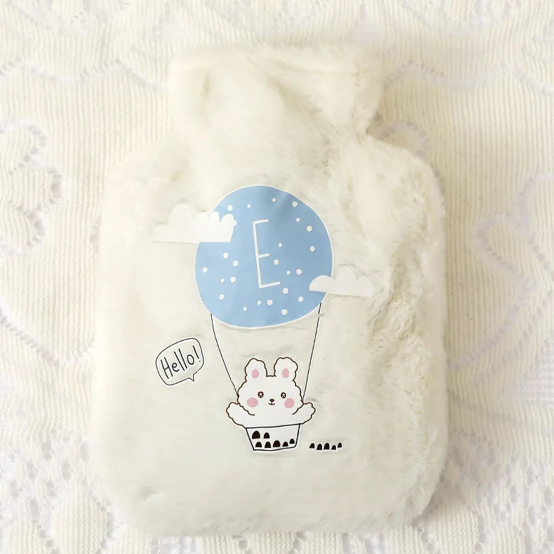 Adorable Plush Hot Water Bottle with Cozy Animal Design