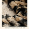 Cozy Plush Fitted Sheet with Leopard Print