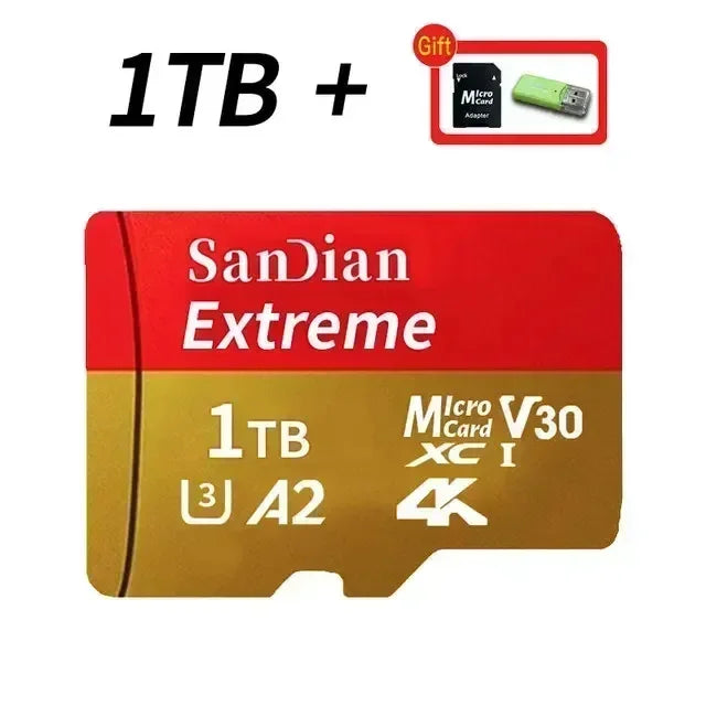 High-Speed TF/SD Memory Card for Phones, Tablets & Cameras