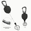 Retractable Badge Holder with Carabiner Clip