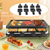 Elektrisches koreanisches BBQ-Tablegrill mit Raclette-Oberfläche