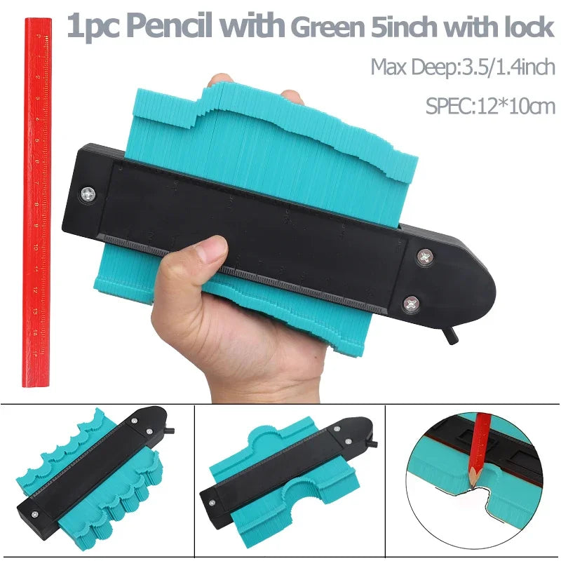 Profile Contour Gauge for Accurate Shape Duplication