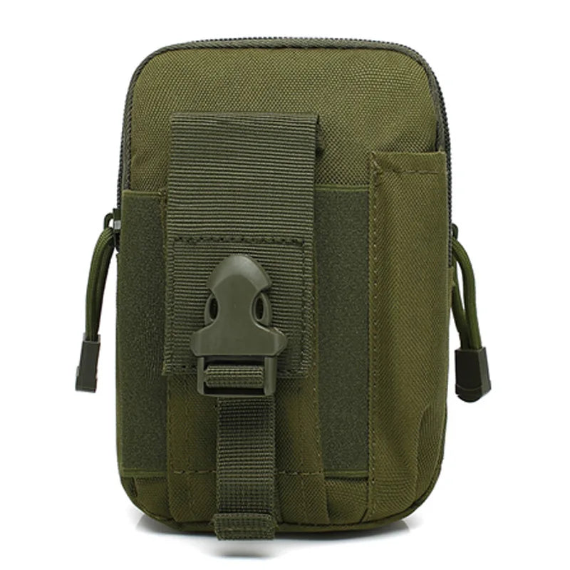 Camouflage Tactical Leg Bag with Adjustable Straps
