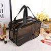 Clear Double-Layer Waterproof Cosmetic Storage Bag