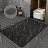 Ultra-Absorbent Diatomite Bath Mat with Non-Slip Rubber Base