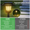 Lumières de Chemin Solaire - Éclairage de Jardin Extérieur Imperméable