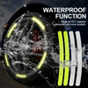 Multicolor Reflective Wheel Hub Stickers for Cars and Motorcycles