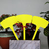 Yellow T-Type Garden Plant Labels with Stakes