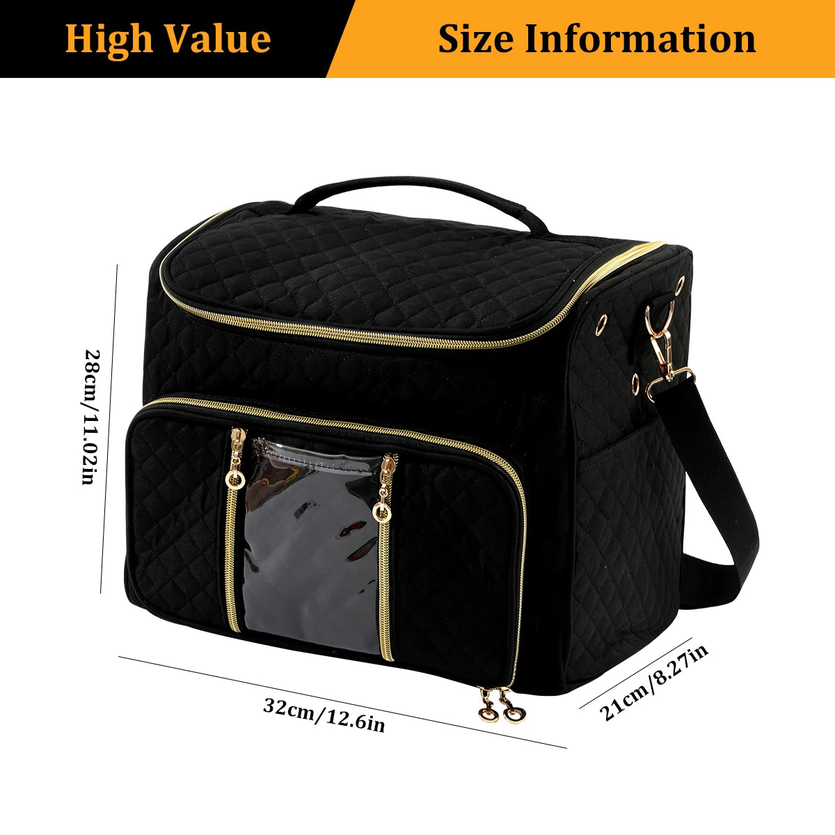 Portable Yarn Storage & Crochet Organizer Bag