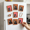 Cat Frame Fridge Magnets Set