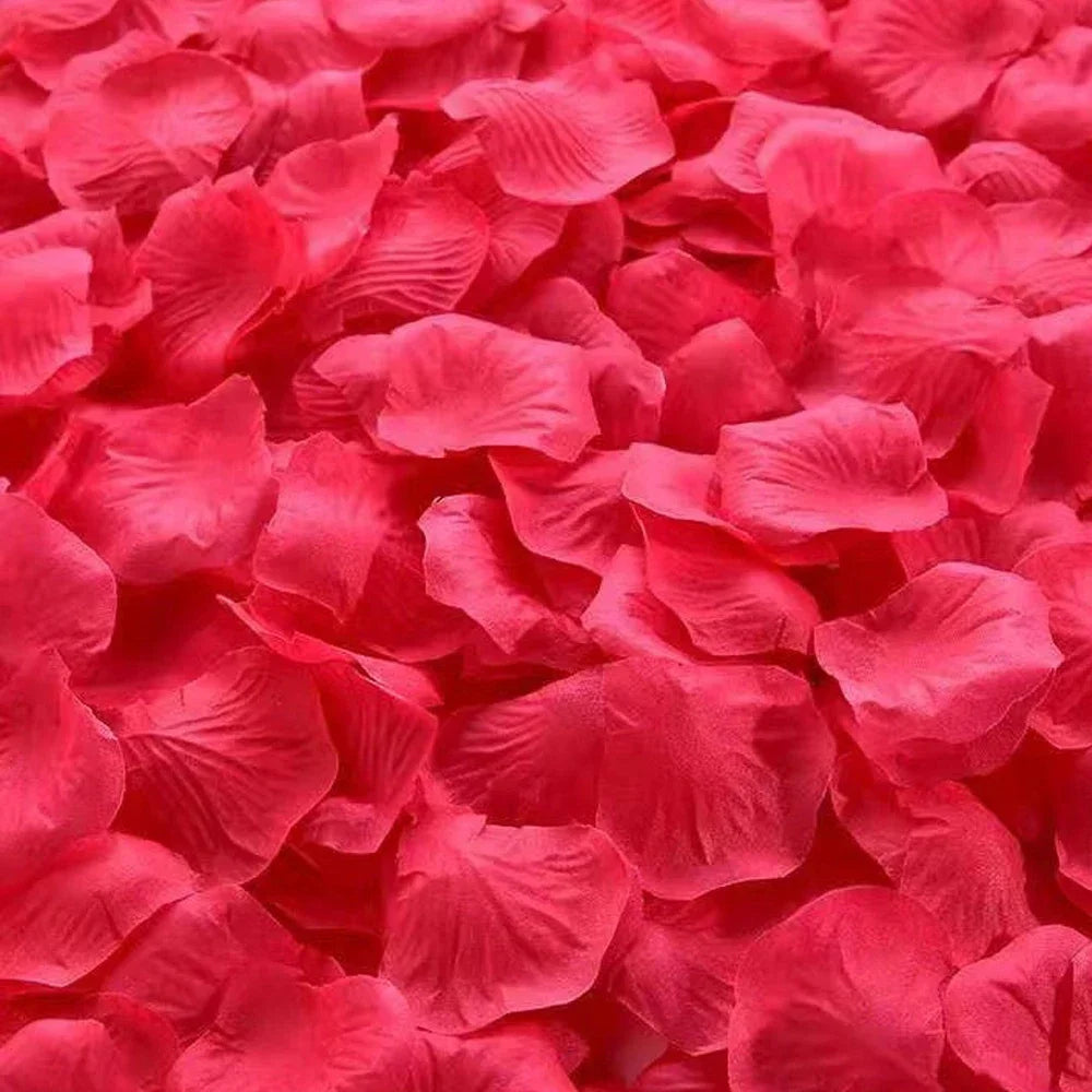 Soft Silk Artificial Rose Petals (25 Colors)