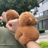Capybara Plush Snap Bracelet Wristband