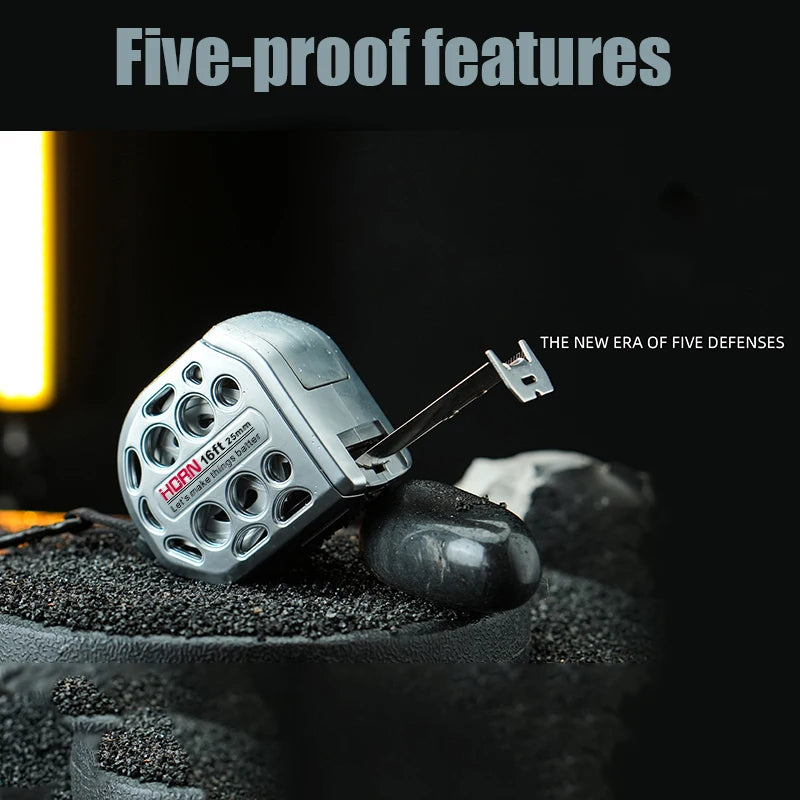 Stainless Steel Retractable Tape Measure