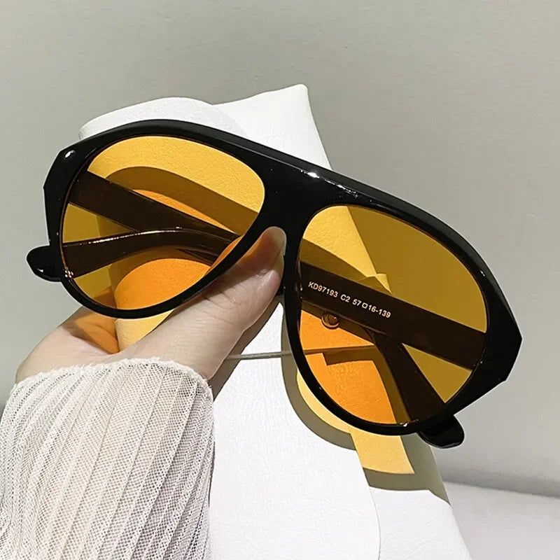 Oversized Pilot Sunglasses