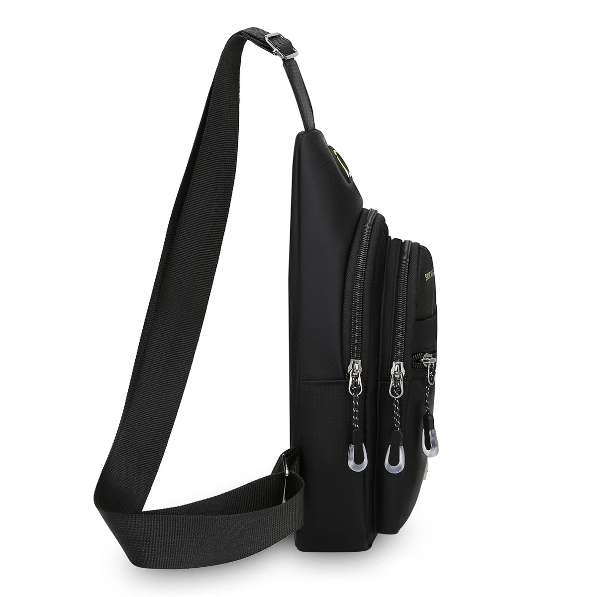 Men's Casual Crossbody Sling Bag with Multiple Pockets
