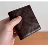Vintage Genuine Leather Bifold Wallet
