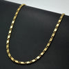 Gold-Plated Cuban Link Chain Necklace