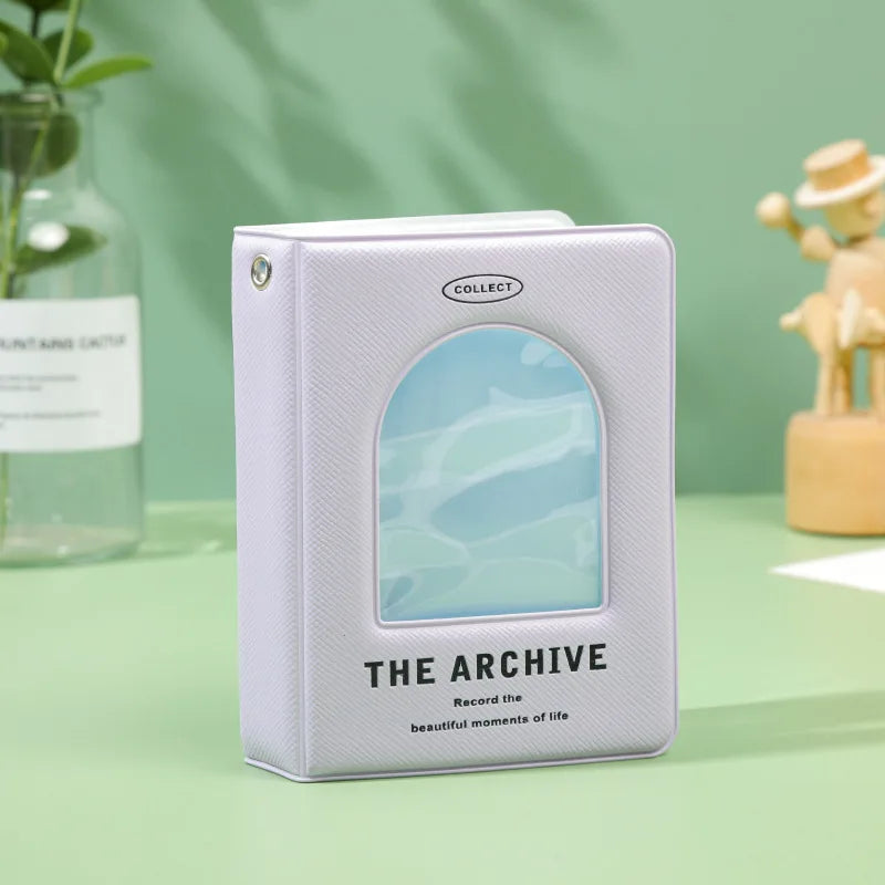 Heart-Shaped Mini Photo Album for K-pop Photocards