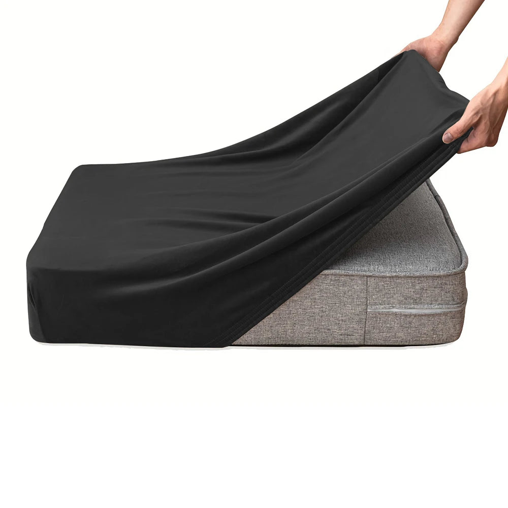Stretchy Velvet Sofa Cushion Covers – Anti-Slip & Machine Washable